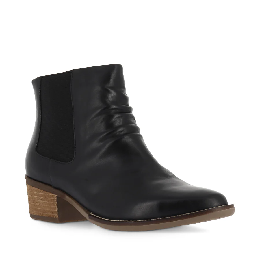 ELTHAM XF - BLACK LEATHER - Image 3