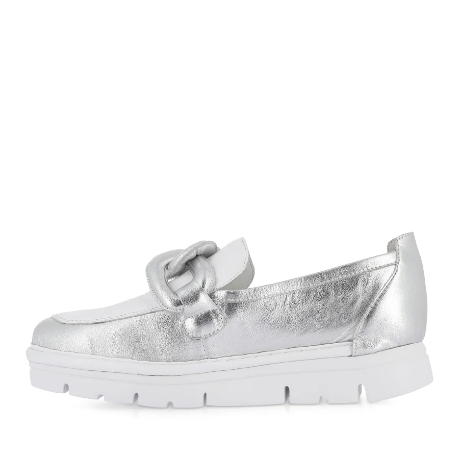 ERORA - SILVER WHITE LEATHER - Image 2