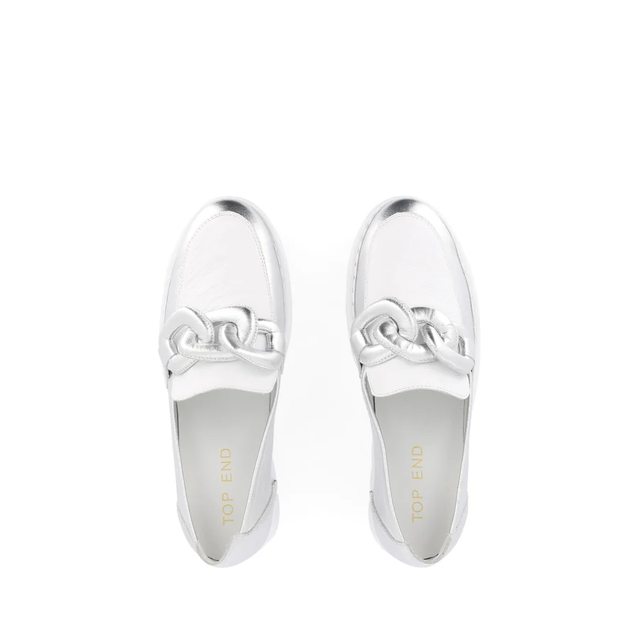 ERORA - SILVER WHITE LEATHER - Image 5