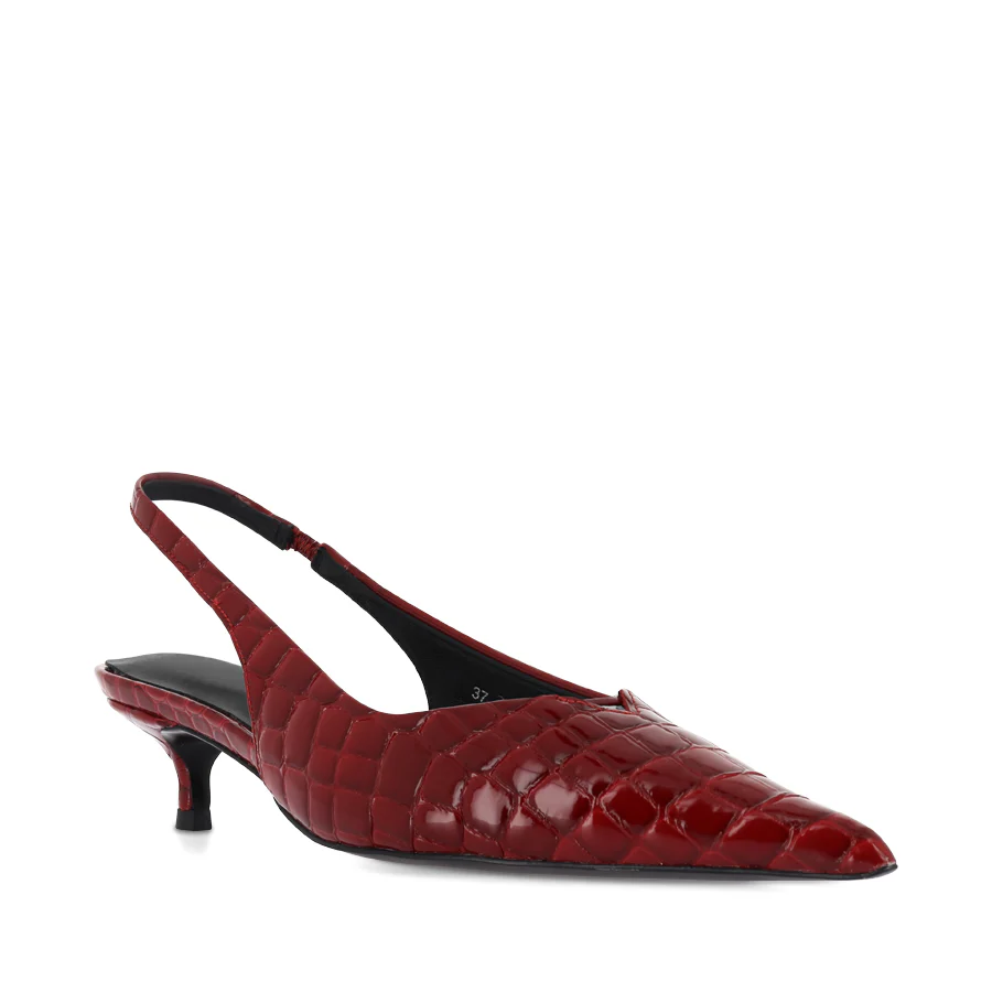 EVETTE - SCARLETT PATENT CROC - Image 3