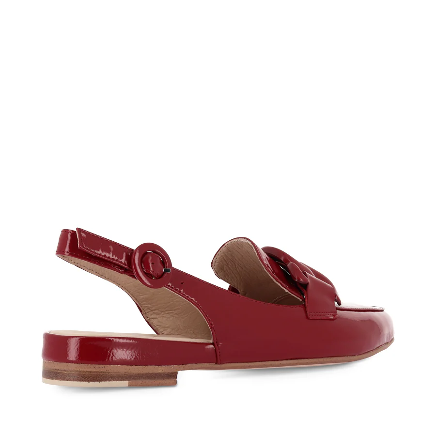 FAVILLAS - DARK RED PATENT LEATHER - Image 4