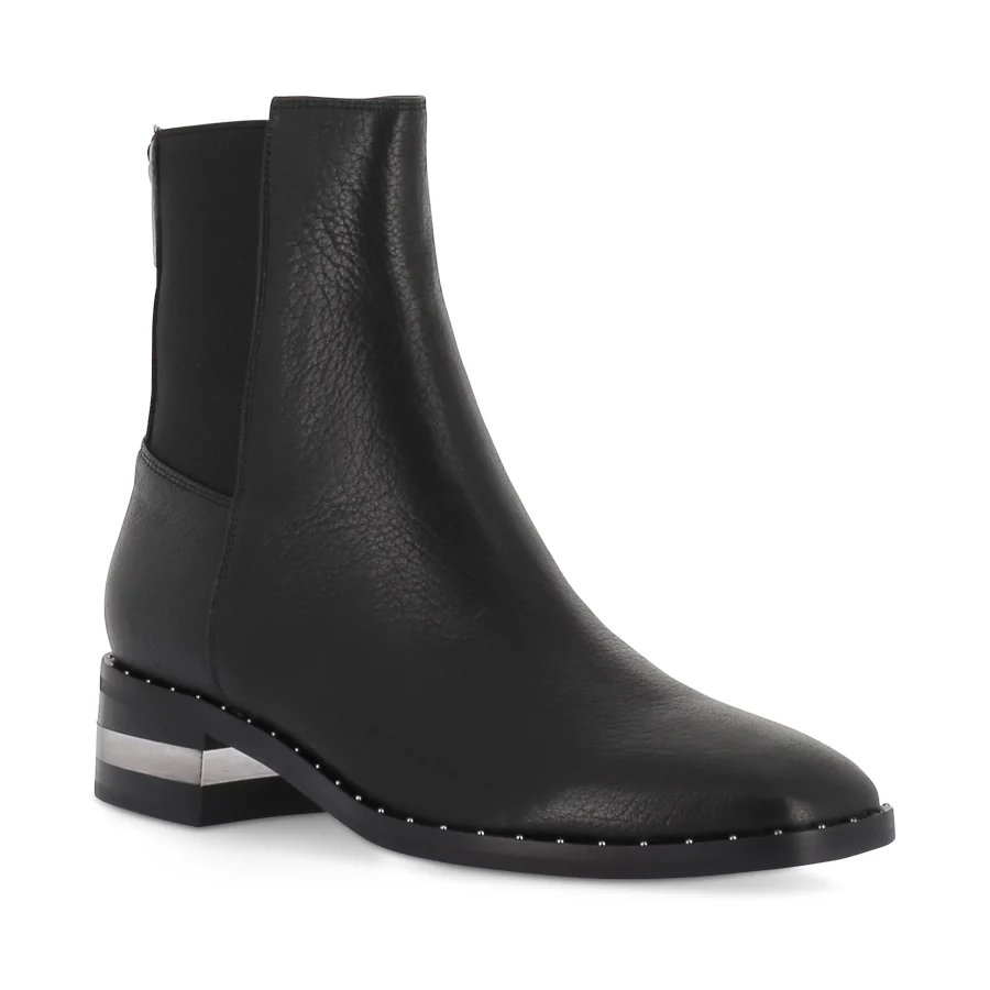 FERLEE - BLACK BLACK LEATHER - Image 3