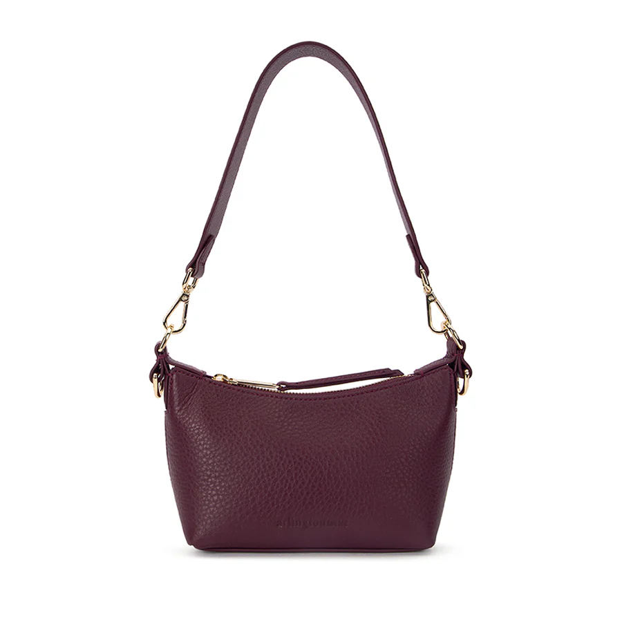 FREYA BAG - BURGUNDY LEATHER