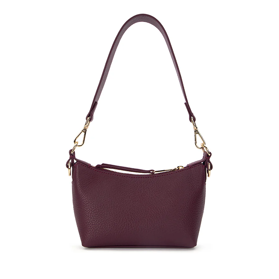 FREYA BAG - BURGUNDY LEATHER - Image 2