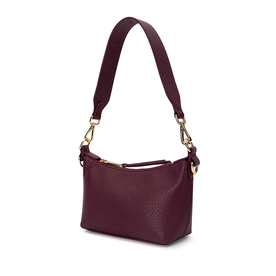 FREYA BAG - BURGUNDY LEATHER - Image 3