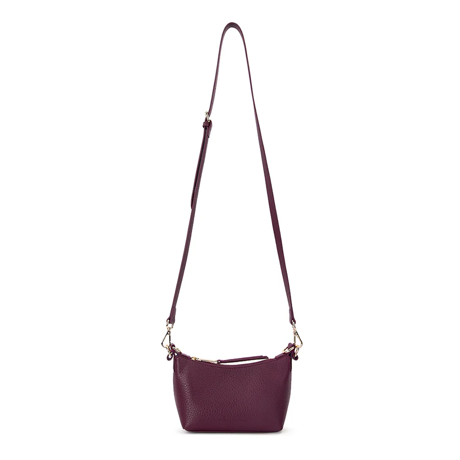 FREYA BAG - BURGUNDY LEATHER - Image 5