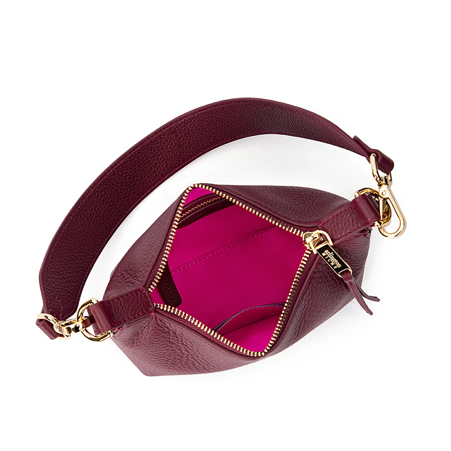 FREYA BAG - BURGUNDY LEATHER - Image 7