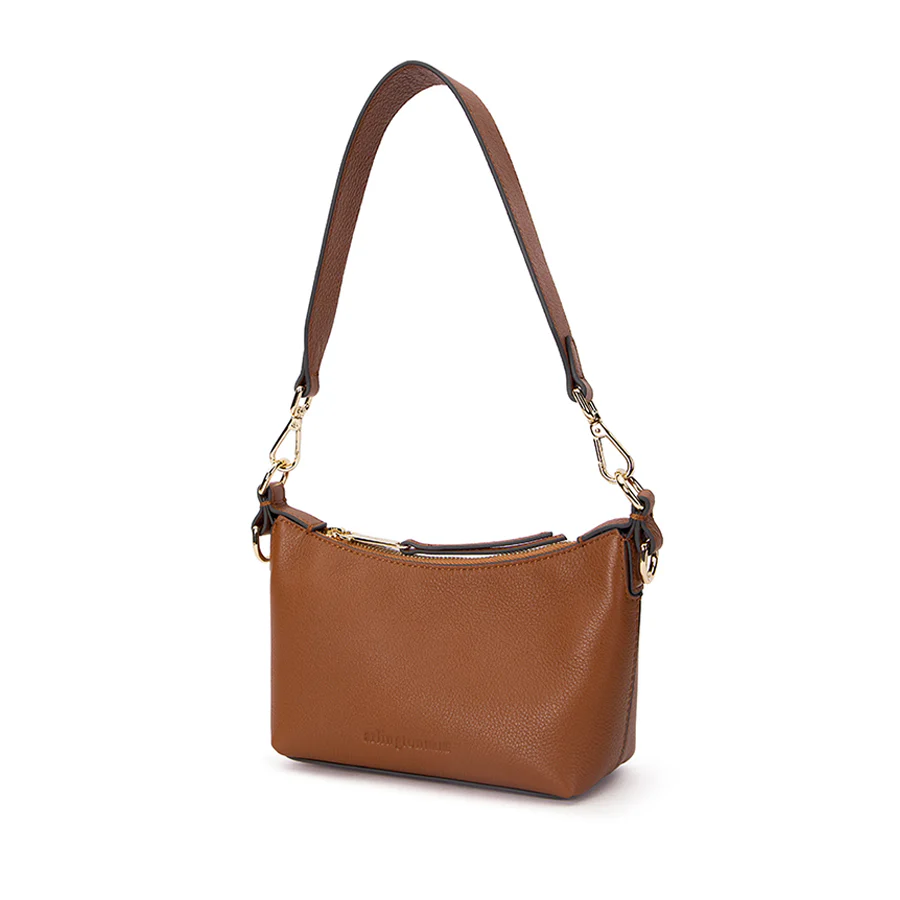 FREYA BAG - TAN PEBBLE LEATHER - Image 3