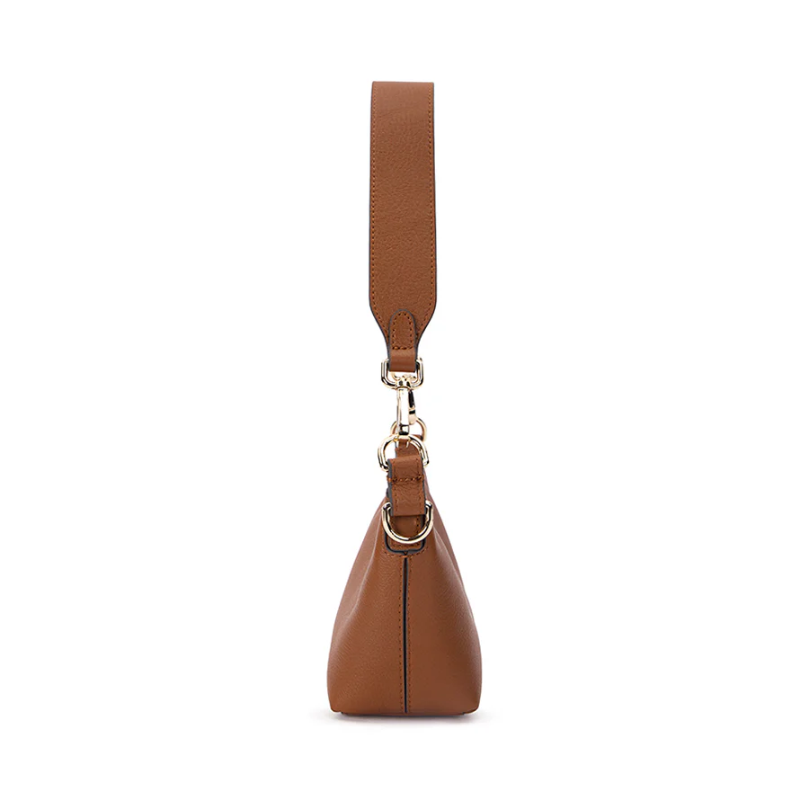 FREYA BAG - TAN PEBBLE LEATHER - Image 4