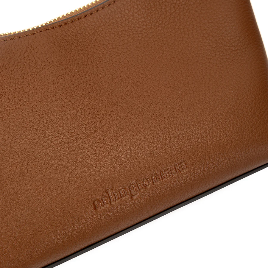 FREYA BAG - TAN PEBBLE LEATHER - Image 6