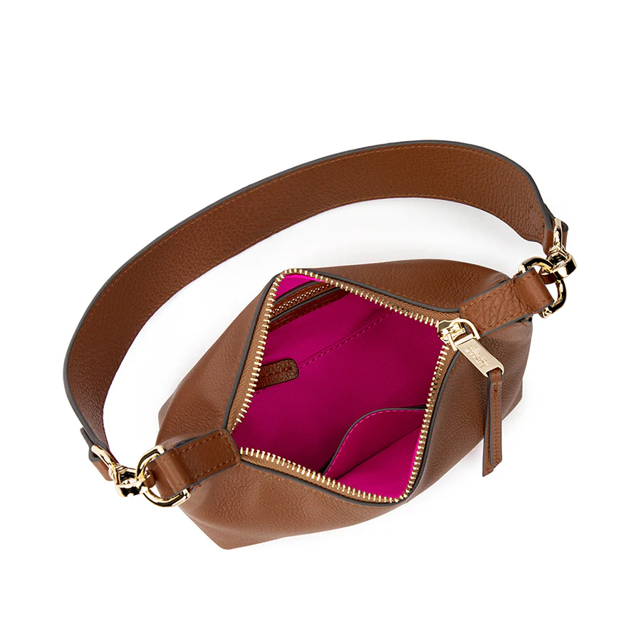 FREYA BAG - TAN PEBBLE LEATHER - Image 7