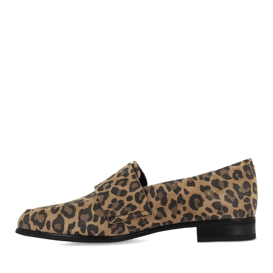 GABRIAN - CAMEL LEOPARD SUEDE - Image 2
