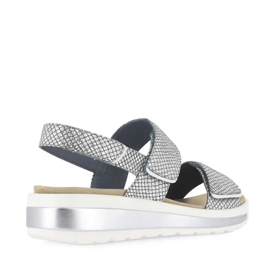 GARLIN W - PEWTER-SILVER PRINT LEATHER - Image 4