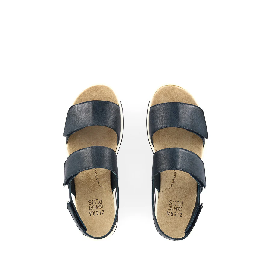 GARLIN W - NAVY/WHITE LEATHER - Image 5