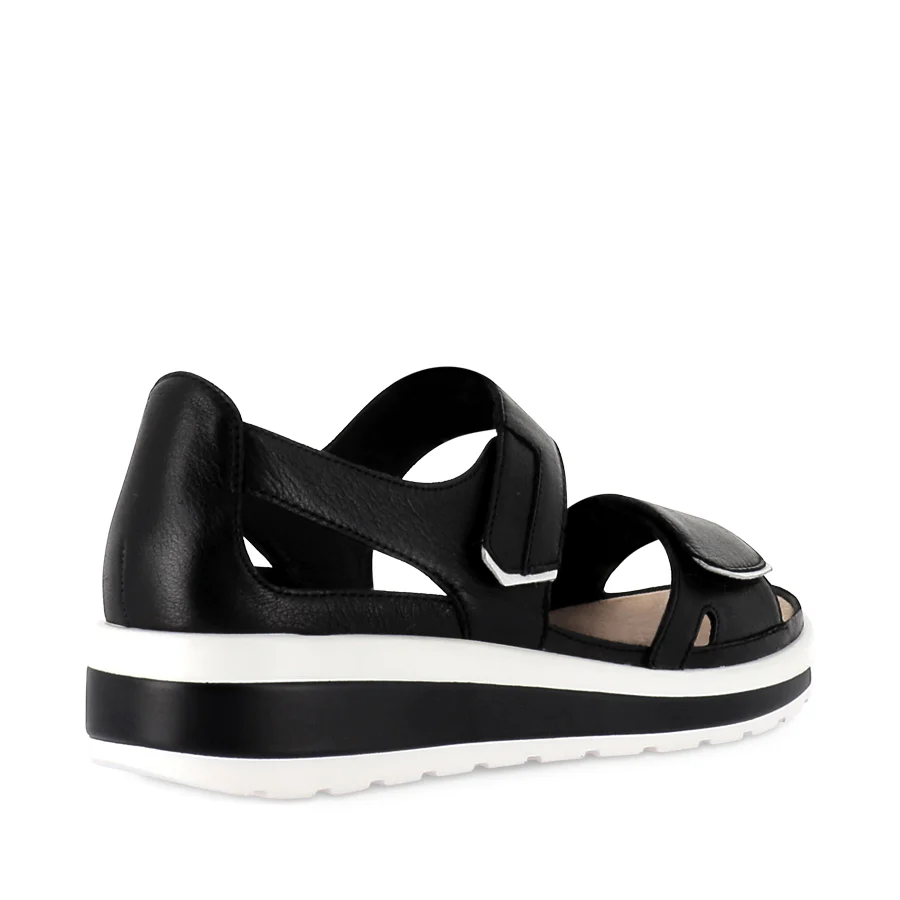 GEDD W - BLACK WHITE LEATHER - Image 4