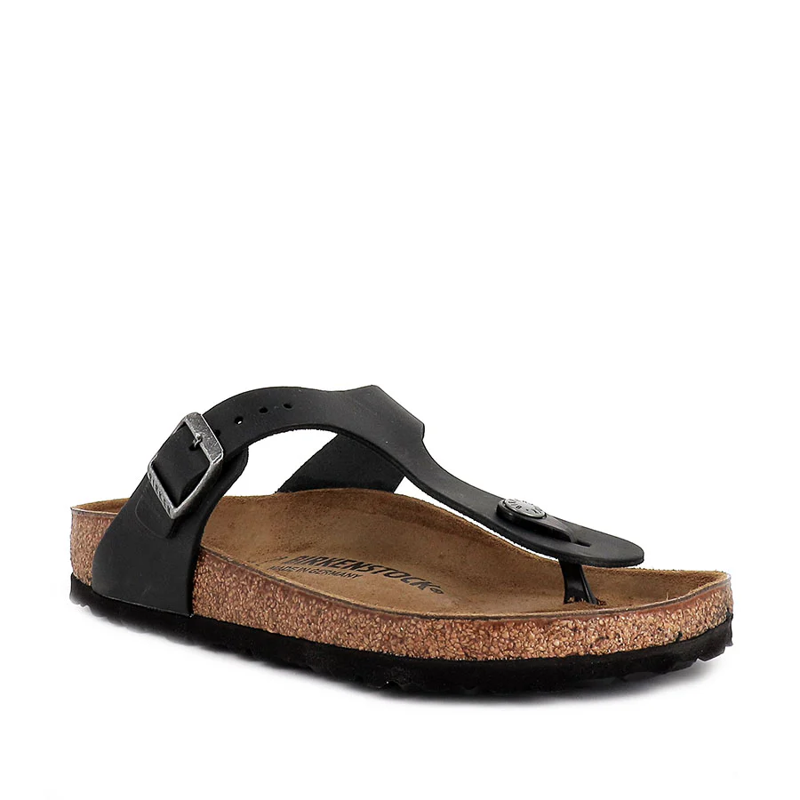 GIZEH LEATHER - BLACK OILED LEATHER - Image 3