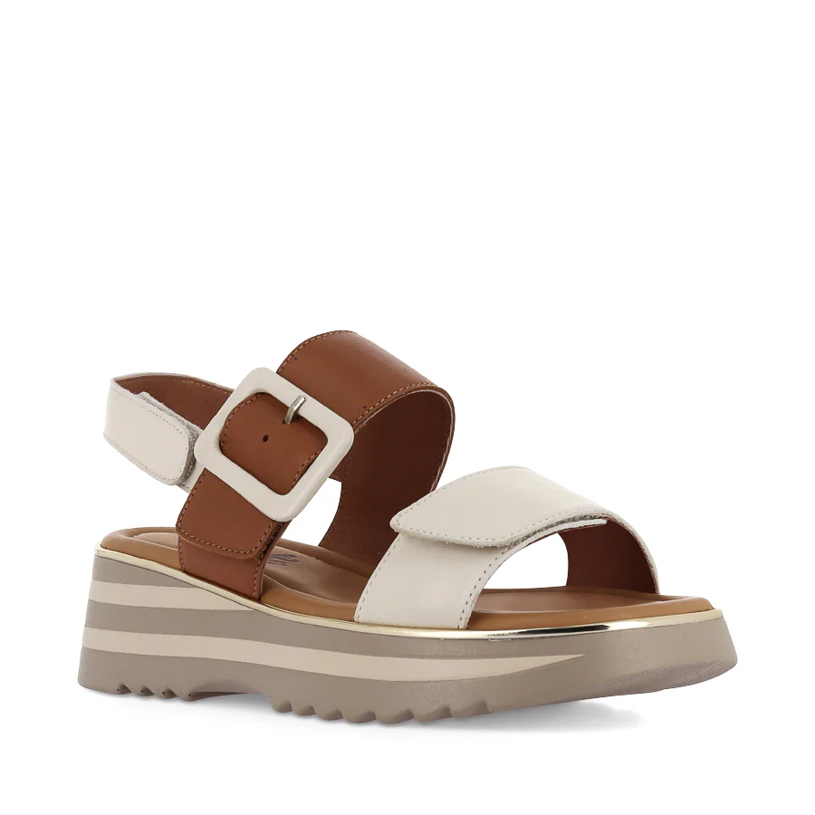 GLIDE - BONE/BRANDY LEATHER - Image 3