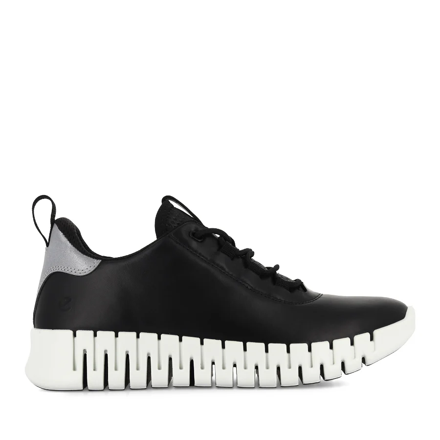 GRUUV W 218203 - BLACK LIGHT GREY LEATHER