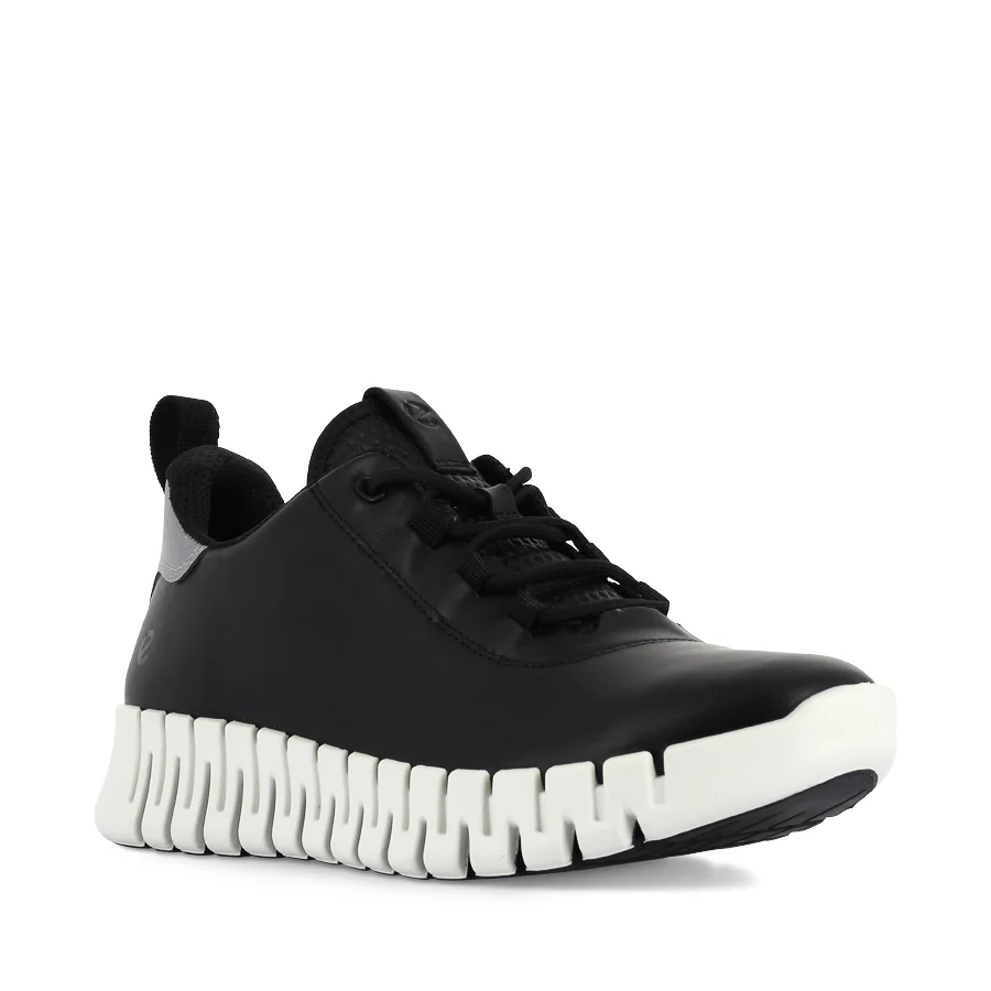 GRUUV W 218203 - BLACK LIGHT GREY LEATHER - Image 3