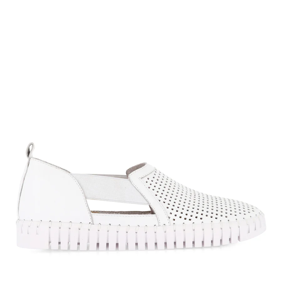HABIKI - WHITE LEATHER