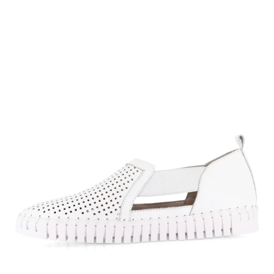 HABIKI - WHITE LEATHER - Image 2