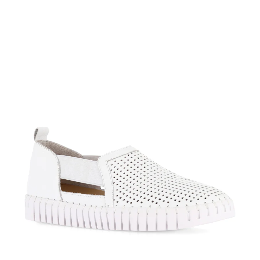 HABIKI - WHITE LEATHER - Image 3