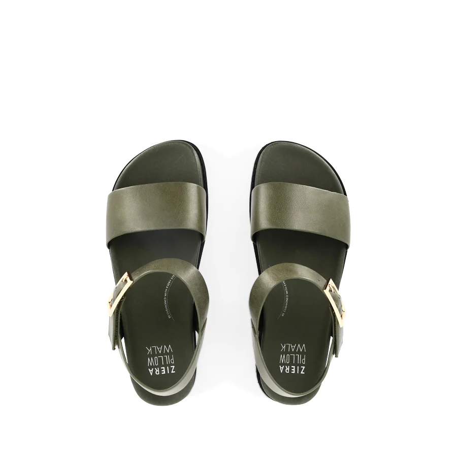 HAMMIL W - OLIVE LEATHER - Image 5