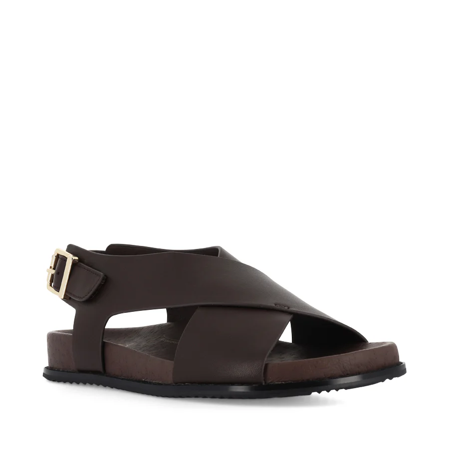HANAKO W - CHOC LEATHER - Image 3