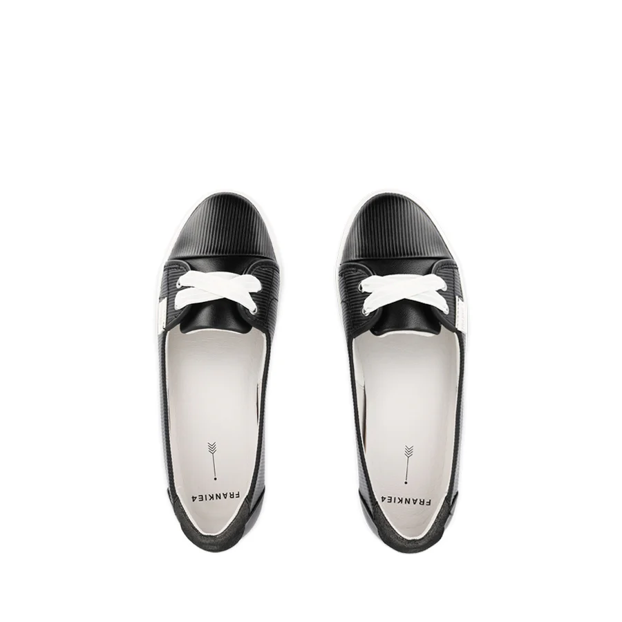 HANNAH III - BLACK EMBOSS LEATHER - Image 5