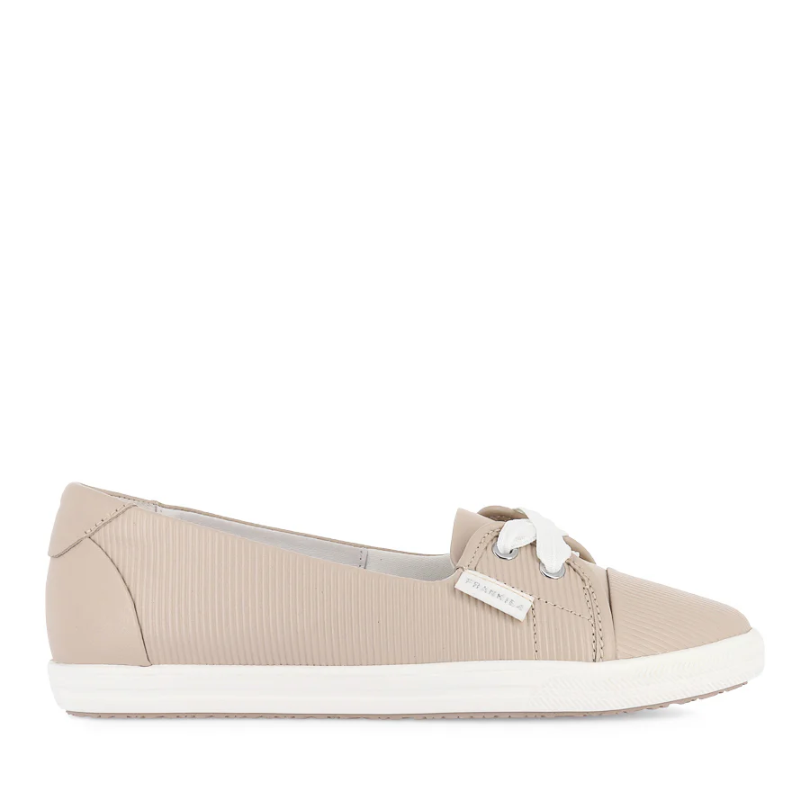 HANNAH III - LIGHT BLUSH EMBOSS LEATHER