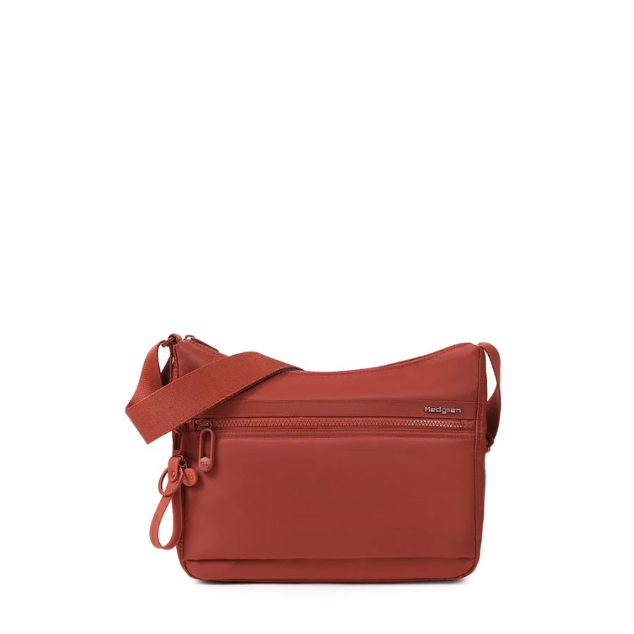 HARPER'S CROSSBODY RFID - DAHLIA RED