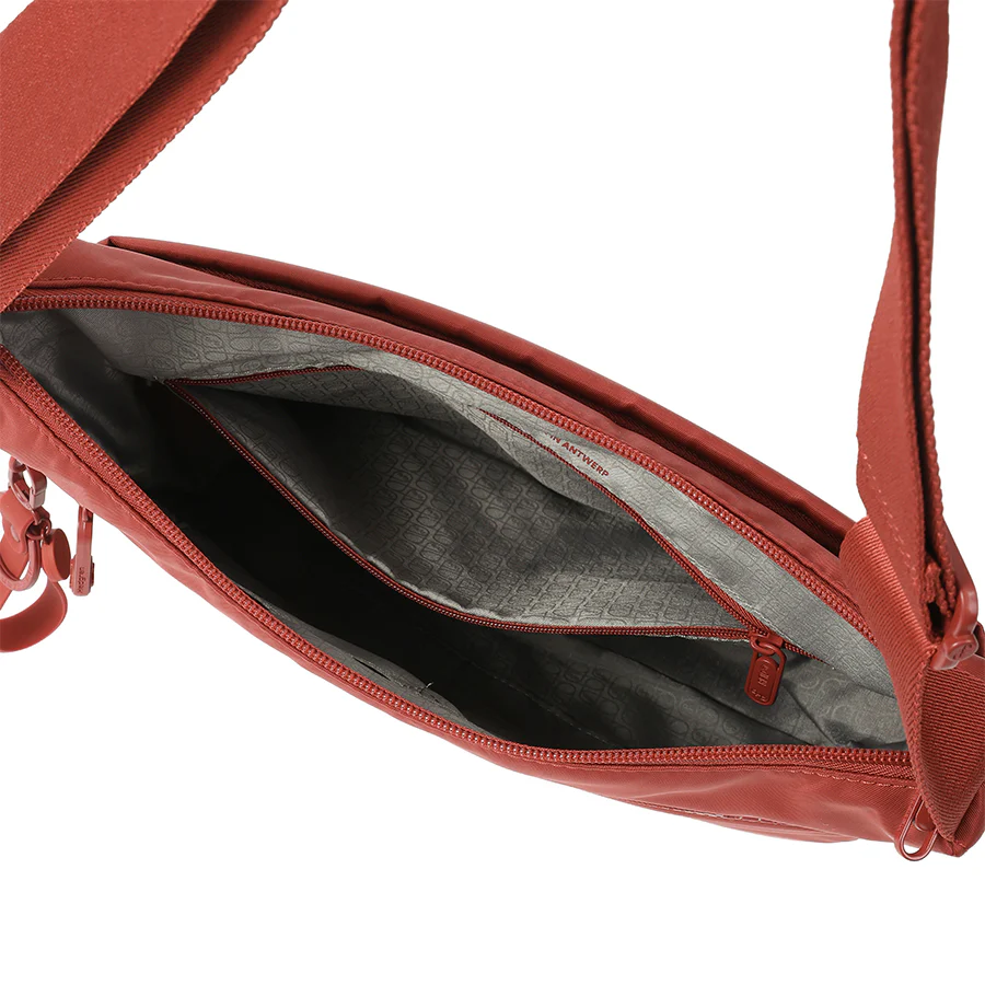 HARPER'S CROSSBODY RFID - DAHLIA RED - Image 5