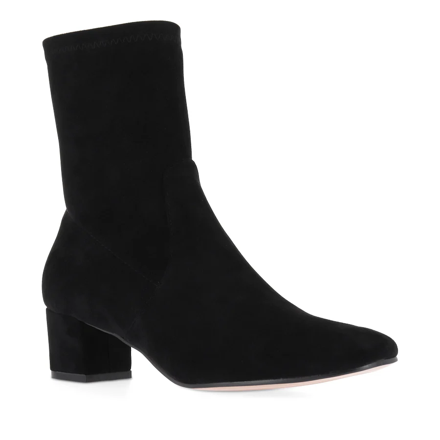 HARTFUL - BLACK STRETCH MICROSUEDE - Image 3