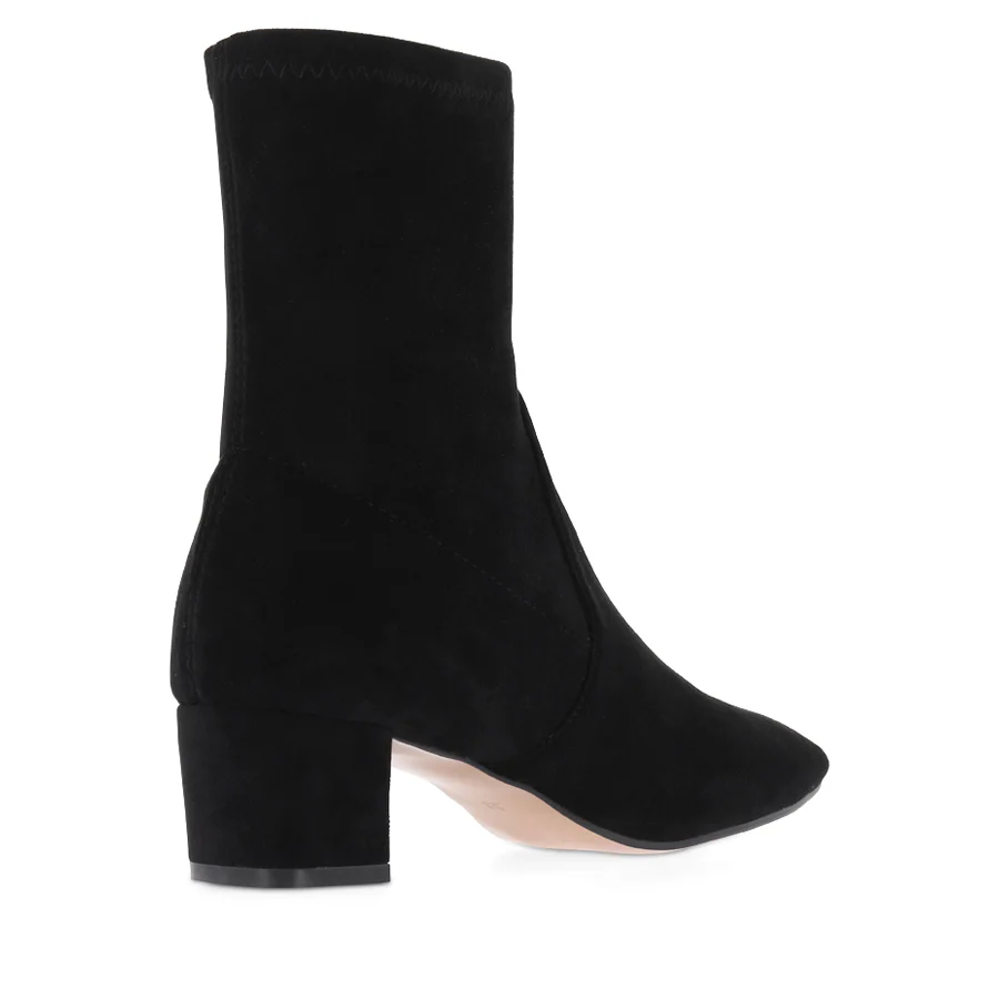 HARTFUL - BLACK STRETCH MICROSUEDE - Image 4
