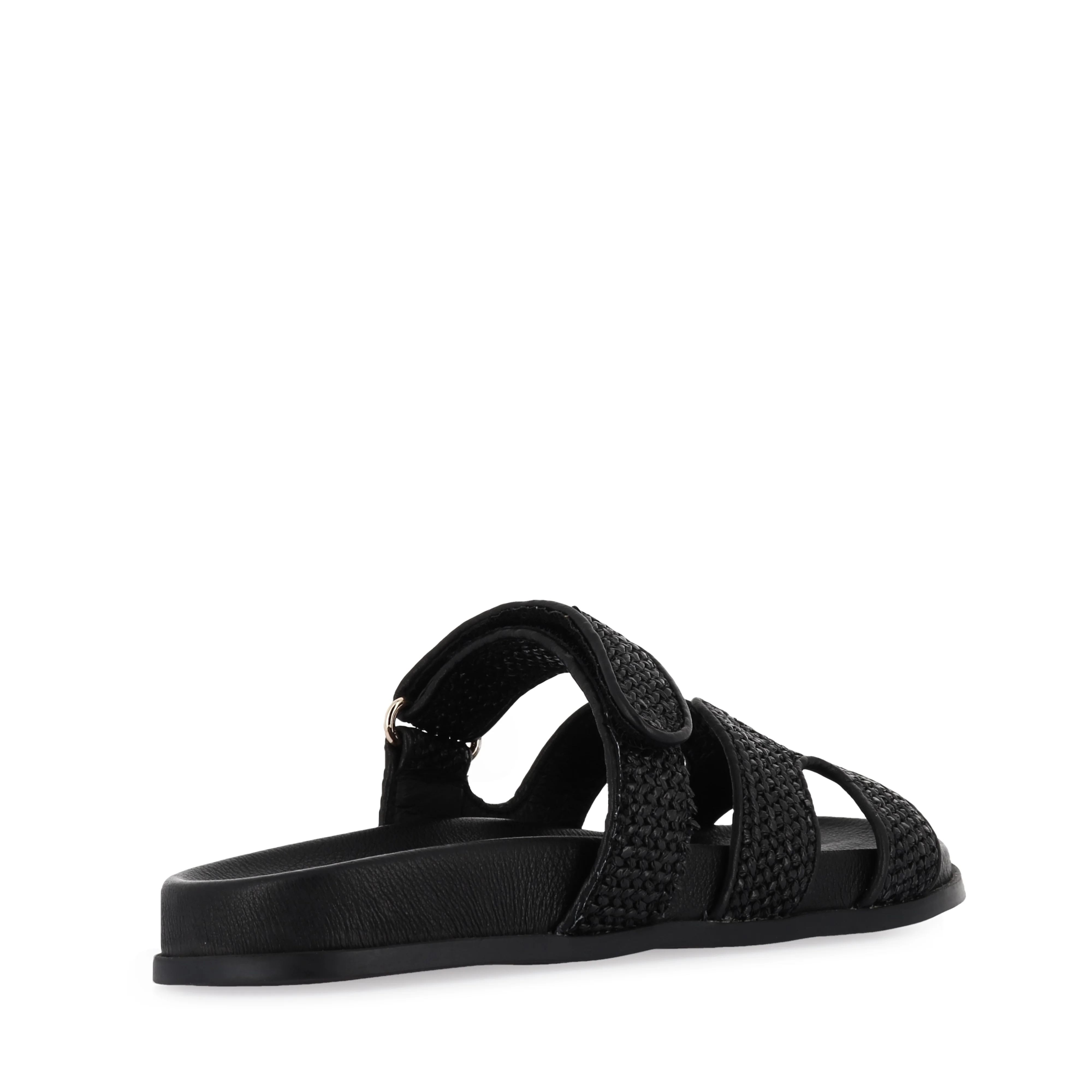 HAYZLEN - BLACK BLACK WOVEN LEATHER - Image 4