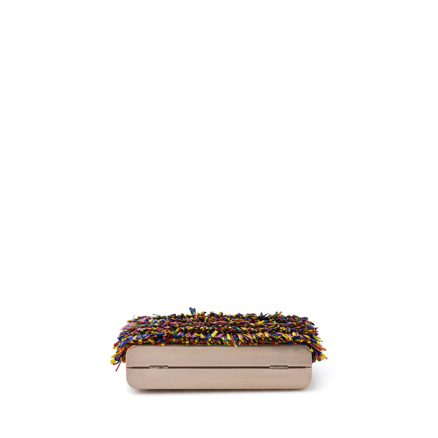 CARLITA FRINGE CLUTCH - MULTI - Image 5