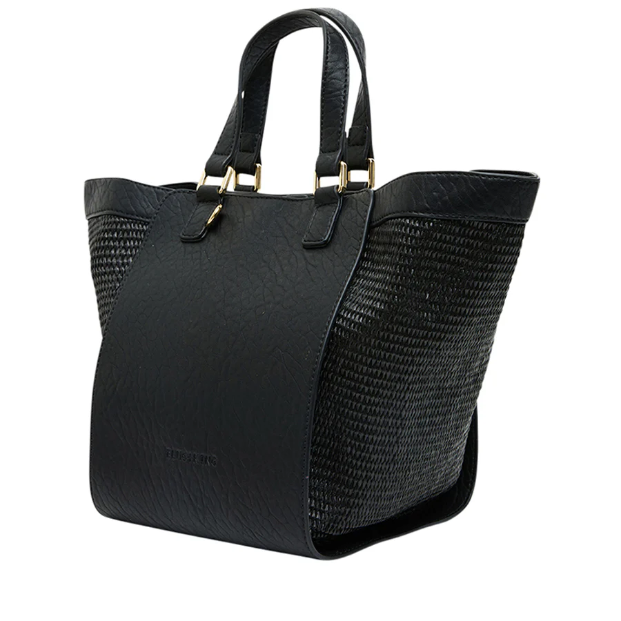 CARNEGIE TOTE - BLACK WEAVE - Image 7