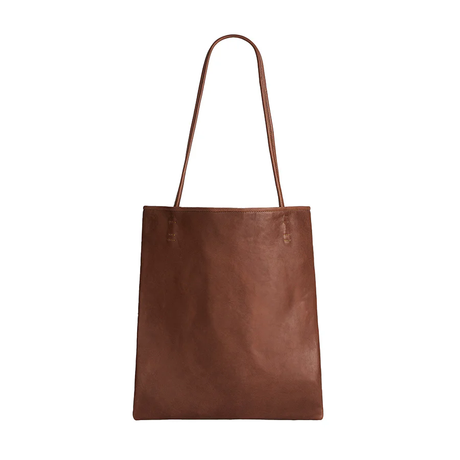 LOGAN TOTE - COGNAC LEATHER