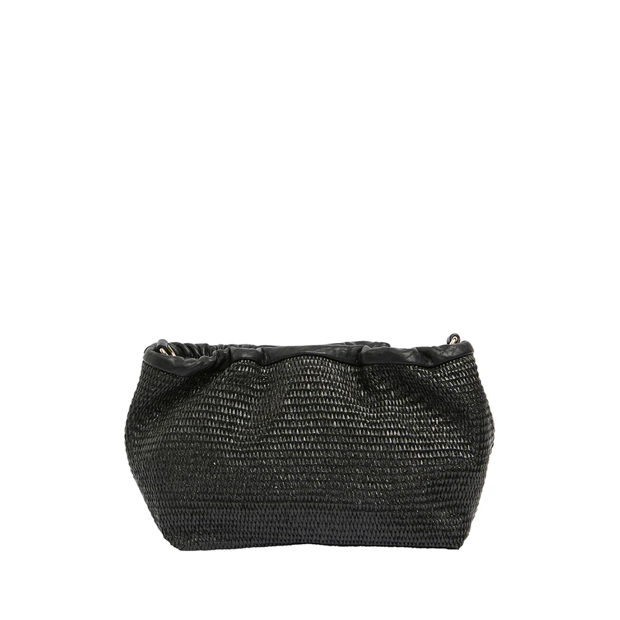 MONTY CROSSBODY - BLACK WEAVE - Image 2