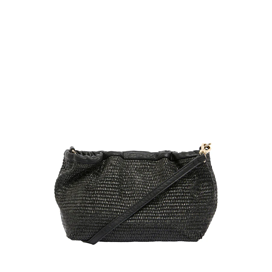 MONTY CROSSBODY - BLACK WEAVE - Image 4