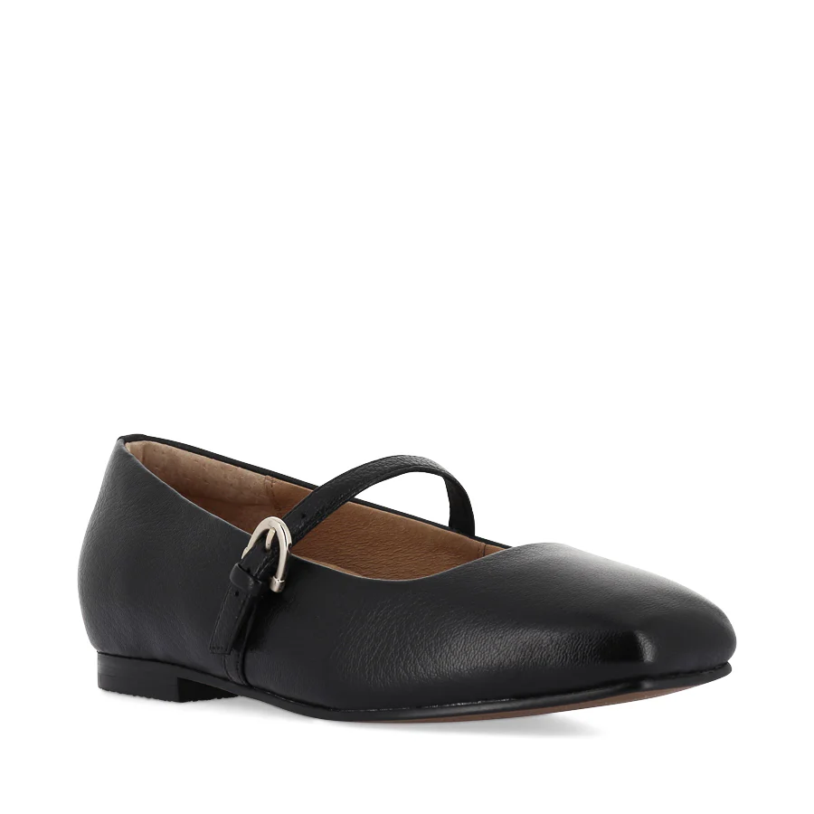 HEPBURN - BLACK TUMBLED LEATHER - Image 3