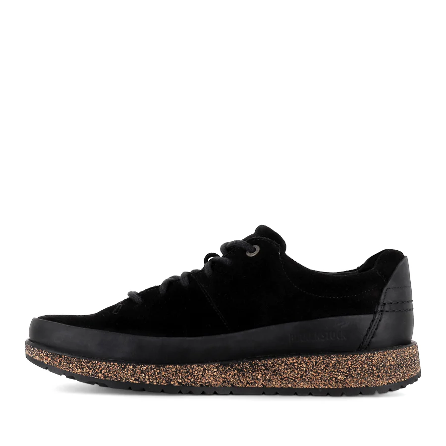 HONNEF LOW - BLACK SUEDE LEATHER - Image 2