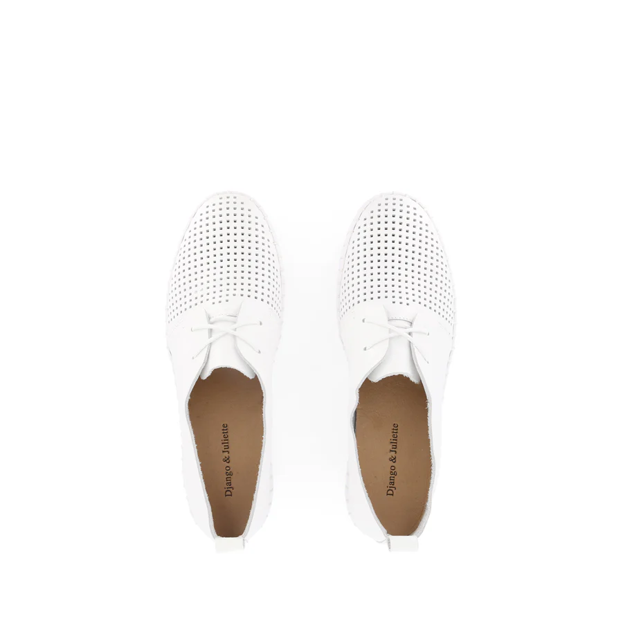 HUSTON - WHITE LEATHER - Image 5
