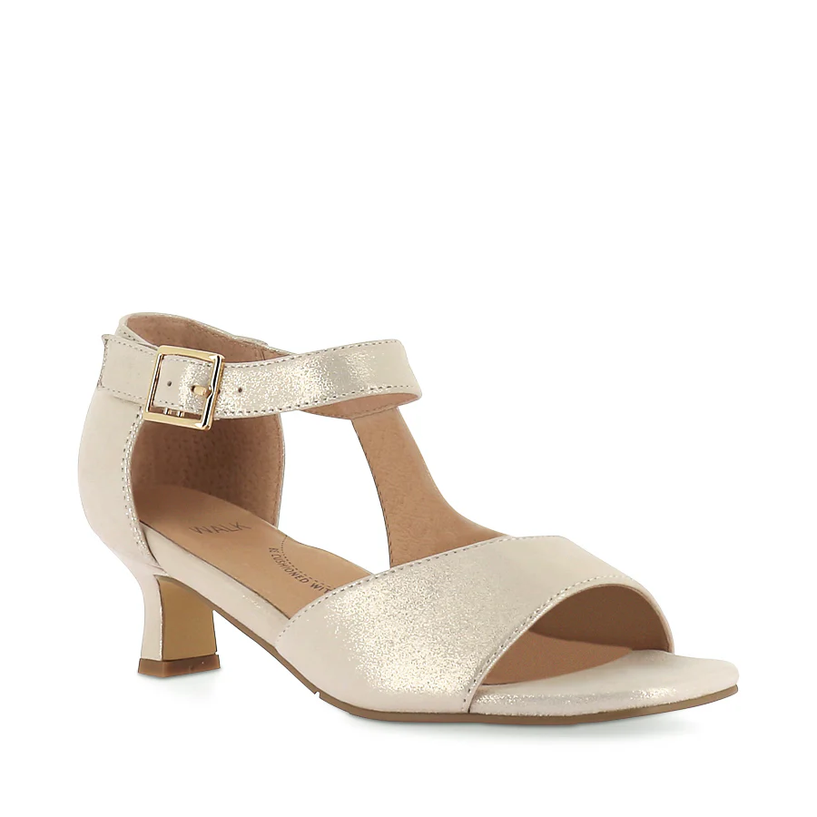 IRUNN W - PALE GOLD SHIMMER LEATHER - Image 3