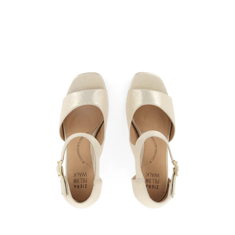 IRUNN W - PALE GOLD SHIMMER LEATHER - Image 5