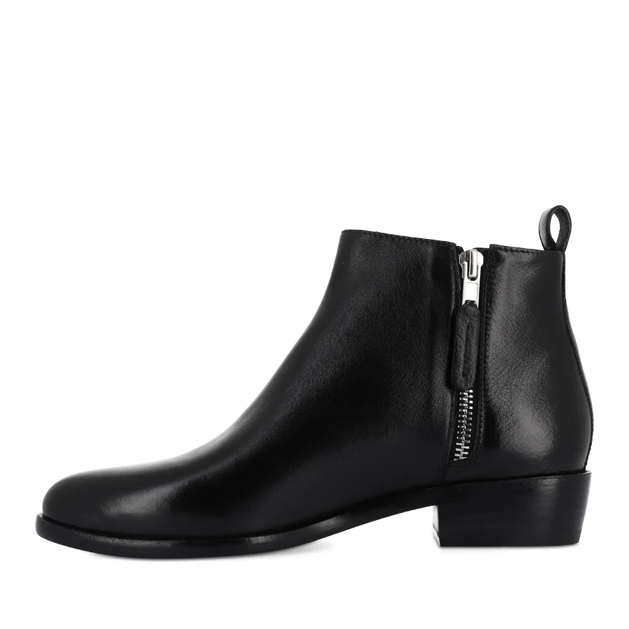 ISAAC - BLACK BLACK LEATHER - Image 2