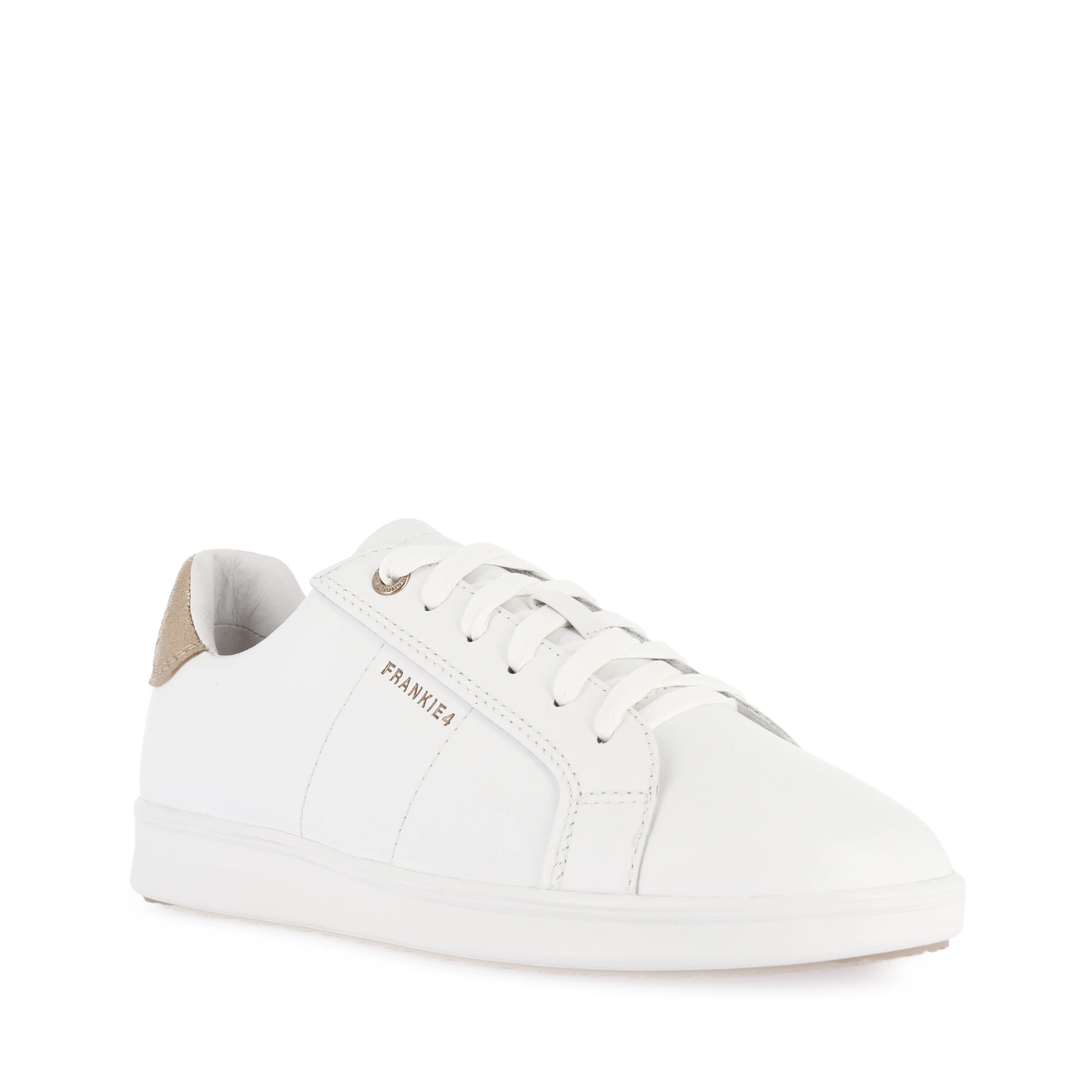 JACKIE V - WHITE/ROSE GOLD LEATHER - Image 3