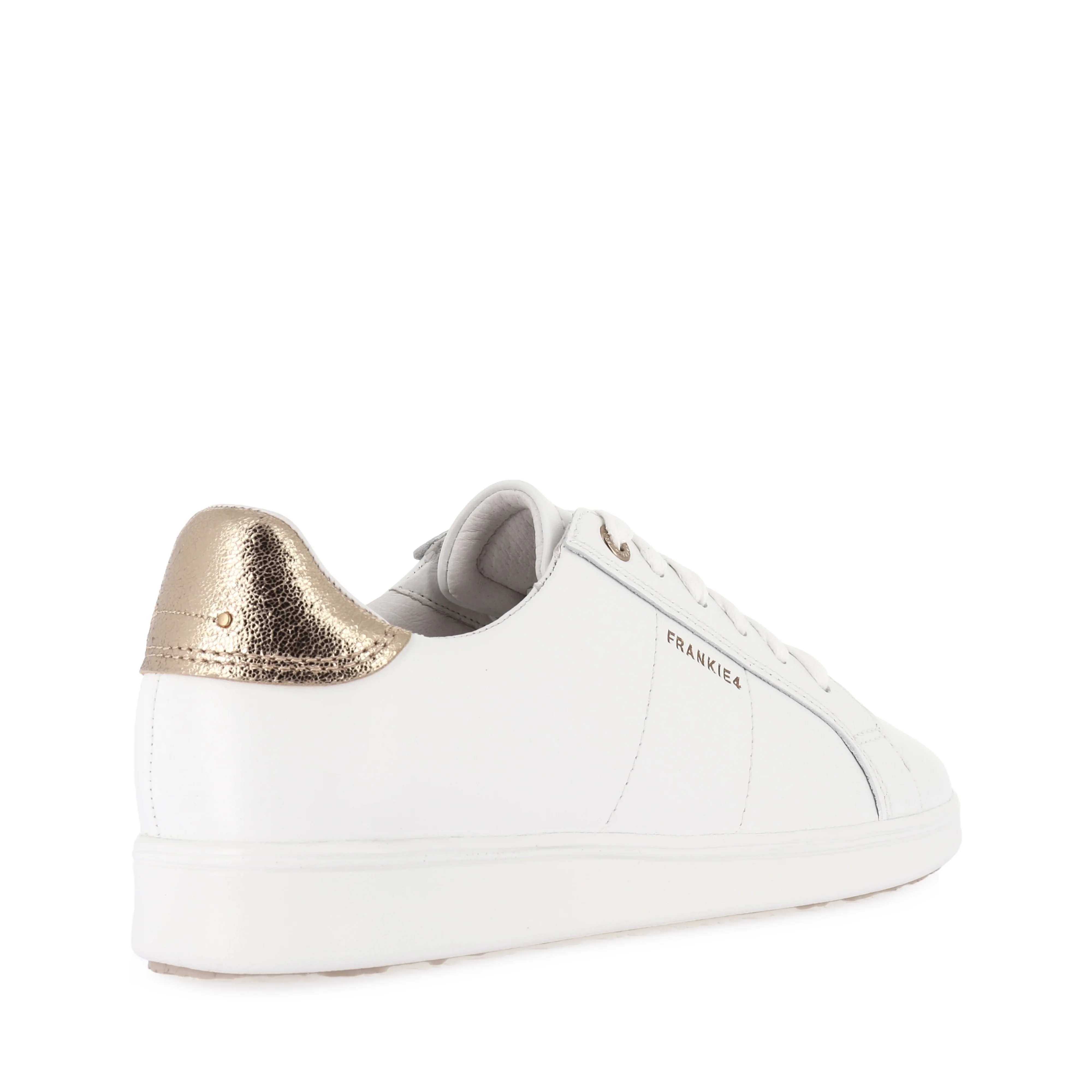 JACKIE V - WHITE/ROSE GOLD LEATHER - Image 4