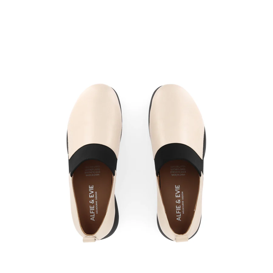 JAMAICA - NAKED LEATHER BLACK TRIM - Image 5