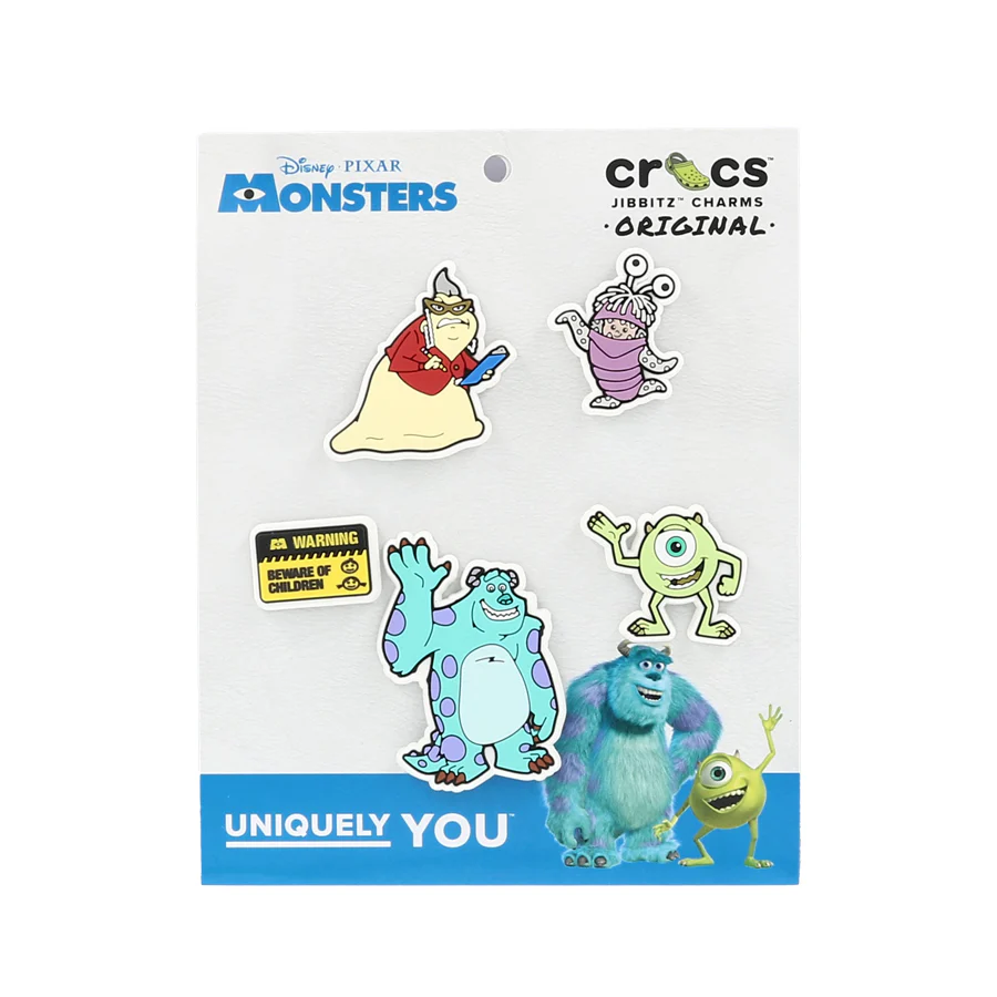 JIBBITZ 5 PACK S24 - MONSTERS INC